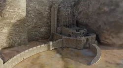 Helms Deep the Lord of the Rings Low-poly 3D model