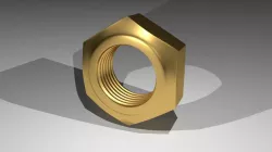 Hex Nut 3D model