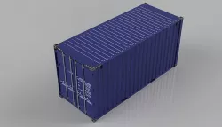 High-Cube-Container 3D model