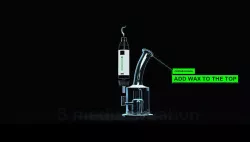 Hokkah smoking cartrage enail rig Low-poly 3D model