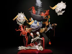 hotpot eating demon 3D model