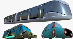 Hover vehicles collection 3D model
