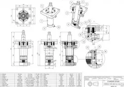 Hydraulic Cylinder 3D model