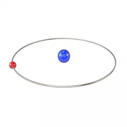 Hydrogen Chemical Element v1 002 Low-poly 3D model