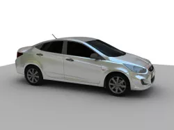 Hyundai Accent 3D model