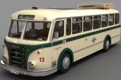 IFA H6 Bus  1952 3D model