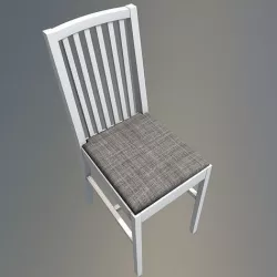 IKEA tablechair Low-poly 3D model