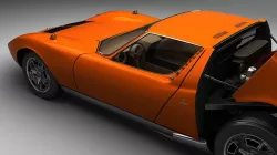 Italian Super Car with V12 Engine 3D model