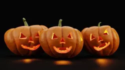 Jack-O-Lantern - Halloween Pumpkin 3D model