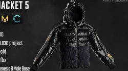 JACKET 5 3D model