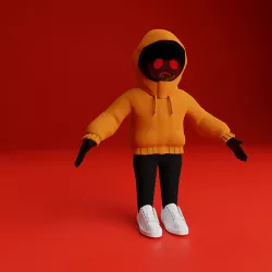 LCD BOT 3D model