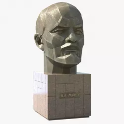 Lenin Monument Low-poly 3D model