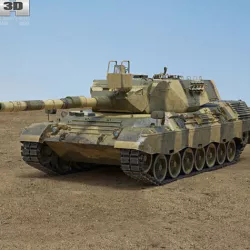 Leopard 1 3D model