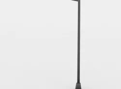 Light pole Low-poly 3D model