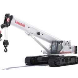 Link Belt TCC-750 Telescopic Crawler Crane 3D model