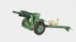 M2A1 - howitzer 105mm 3D model