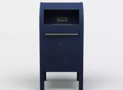 Mail box Low-poly 3D model
