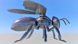 mechanical bee 3D model