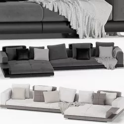 Minotti Connery Modular Sofa 3D model