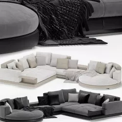 Minotti Connery Modular Sofa 3D model