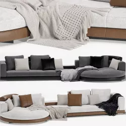 Minotti Connery Modular Sofa 3D model