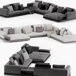 Minotti Connery Sofa 3D model