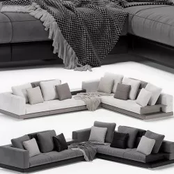 Minotti Sofa Connery 3D model