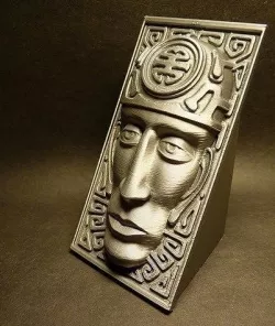model of a very much ancient mask beautiful 3D model