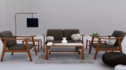 modern minimalist sofa 3D model