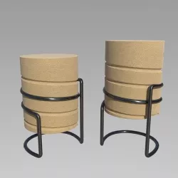 Modern ottoman 3D model