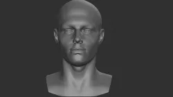 Muscular guy 3D model