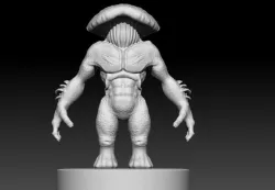 Mushroom Monster 3D model