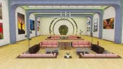 Natural Gallery  Baked VR AR Ready Low-poly 3D model