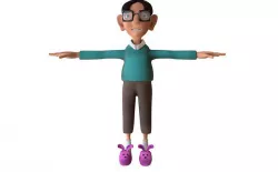 NERD - CHARACTER 3D model