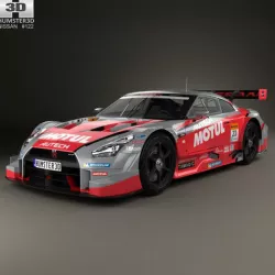 Nissan GT-R Nismo GT500 2015 3D model
