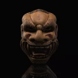 Noh Mask 3D model