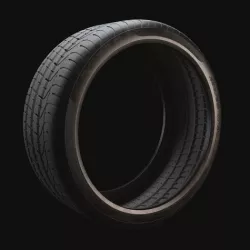 P Zero Tyre 3D model