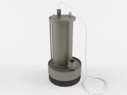 Pump submersible 3D model