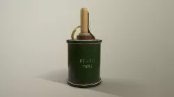 RG42 Grenade 3D model 3D model