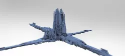 Sci-Fi Assassin Tower 6 3D model