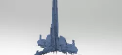 Sci-Fi Assassin tower base 2 3D model