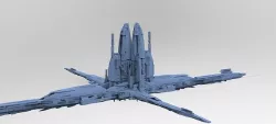 Sci-Fi Assassin tower Base 4 3D model