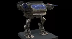 SCI FI MECHA Low-poly 3D model