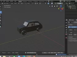 scrap car 3D model