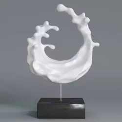 Sculpture for interior Wave 3D model