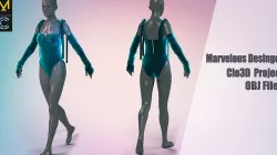 Sexy swimsuit 3D model