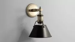 Shades of Light Truncated Cone Shade Sconce 3D model