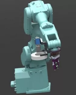 six-axis manipulator 3D model