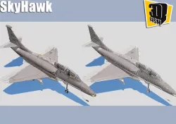 Skyhawk Airforce Battleplane 3D model