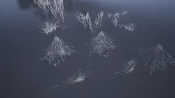 Spider Web Low-poly 3D model